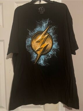 Men's Black Graphic Shazam T-Shirt - DC Comics Styled